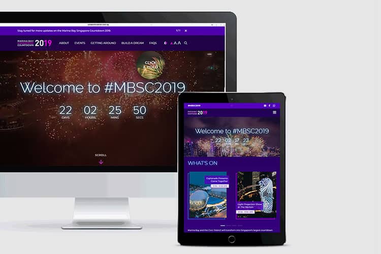 Marina Bay Countdown 2019